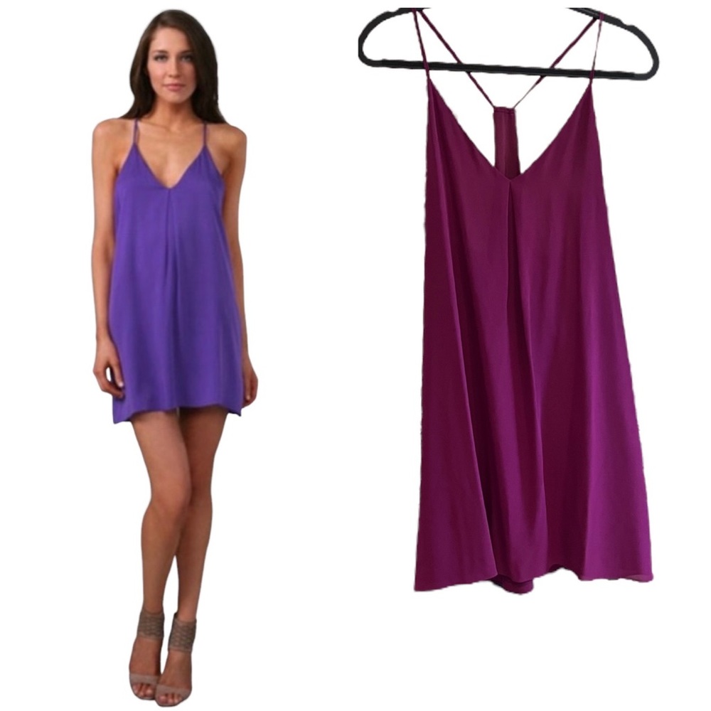 Alice + Olivia Purple Dress
